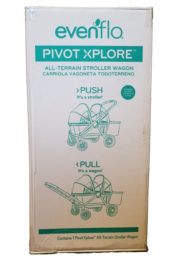 Evenflo Pivot Xplore All-Terrain Stroller Wagon - Gypsy - 3