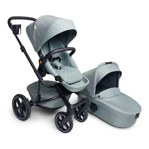 Zoe Journey Stroller Sea Green with Bassinet