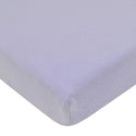TL Care Crib Sheet - Jesery Cotton - Lavender  - Open Box - 1
