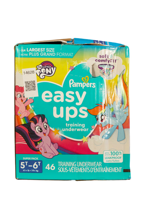 Pampers Easy Ups Training Pants - My Little Pony - Size 5T-6T - 46 Count