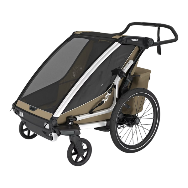 Thule Chariot Cross 2 Double Multisport Bike Trailer and Stroller - 1