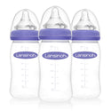 Lansinoh Breastmilk Feeding Bottles -  8 Ounces - 3 Count - Factory Sealed - 1