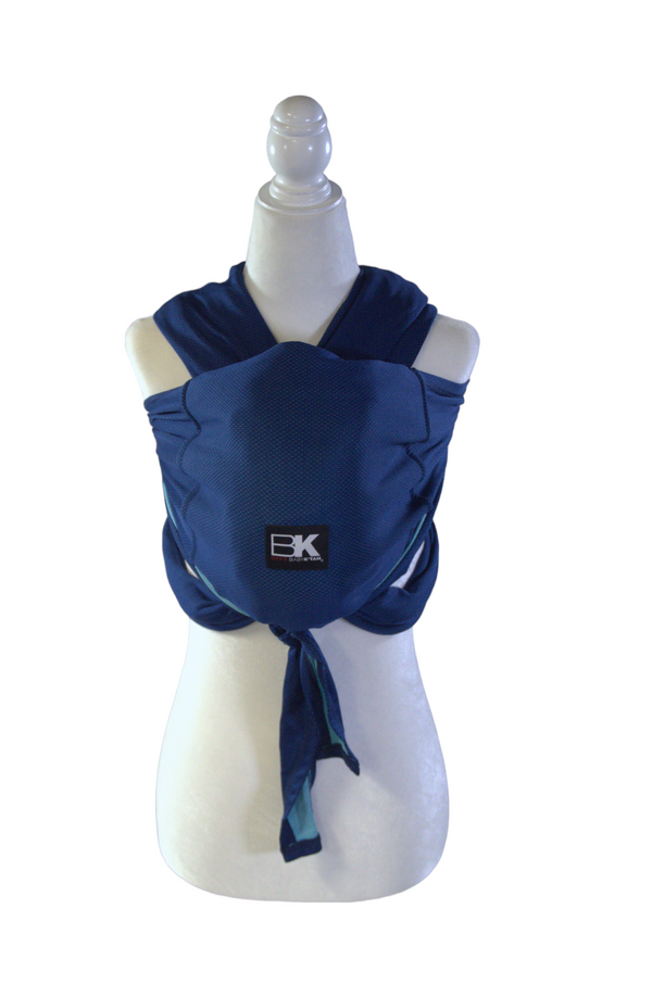 Baby K'tan Active Oasis Baby Carrier - Blue/Turquoise - L - 14