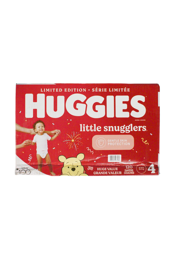 Huggies Little Snugglers - Size 4 - 120 Count - Factory Sealed - 1