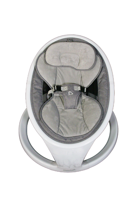 Munchkin Bluetooth-Enabled Musical Baby Swing - Classic Grey - Like New