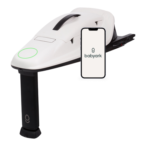 babyark white smart base closed