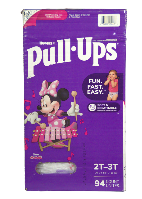 Huggies Pull-Ups Training Pants - 2T-3T 94 Diapers - Open Box - 2