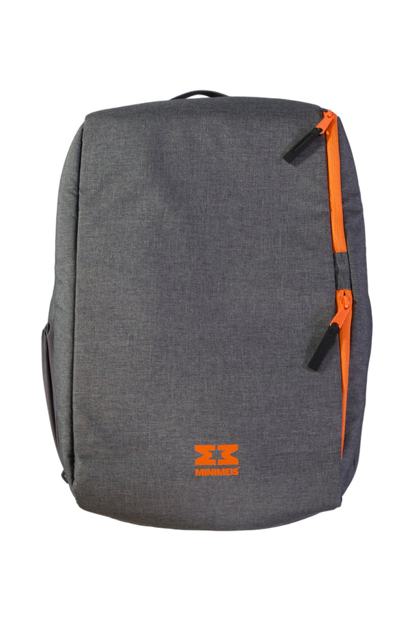 MiniMeis G4 Shoulder Carrier With Matching Backpack - Grey/Orange - 5