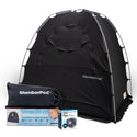 SlumberPod Portable Sleep Pod with Fan 3.0 - Black/Grey - Gently Used - 1