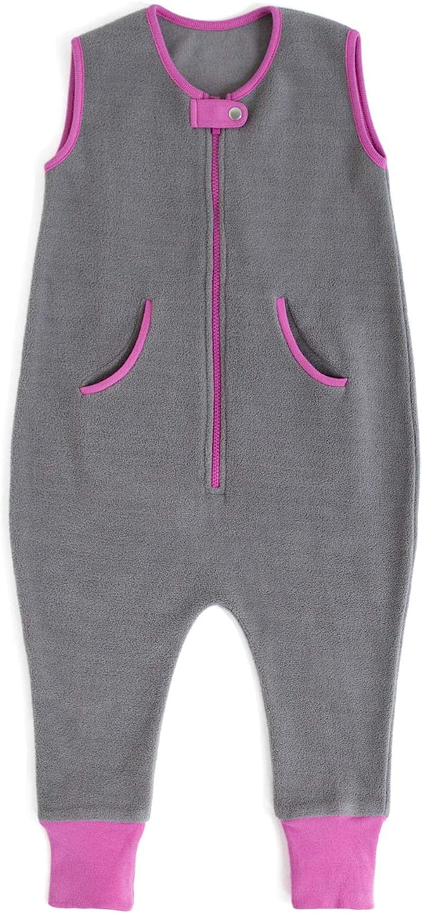 Baby Deedee Sleep Kicker Wearable Blanket - Slate/Hot Pink - 2T - 4T - 1