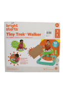 Bright Starts Tiny Trek 2-in-1 Baby Activity Walker - Jungle Vines - Like New - 2