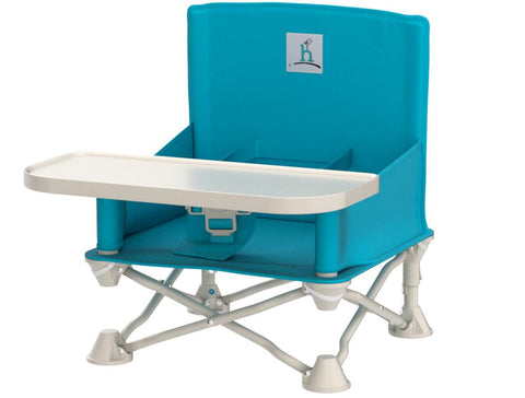 Hiccapop OmniBoost Travel Booster Seat - Teal Blue