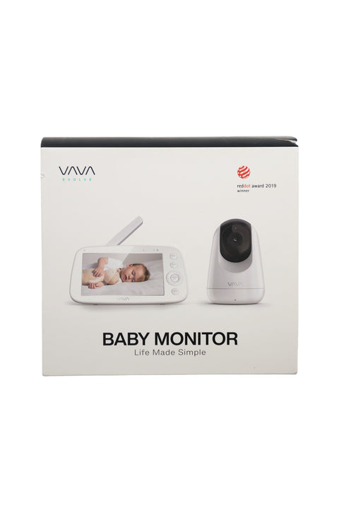 VAVA 720P Video Baby Monitor - White - Factory Sealed