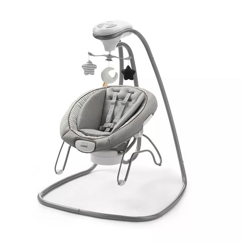 Graco DuetConnect Deluxe Swing with Portable Bouncer - Britton - Open Box