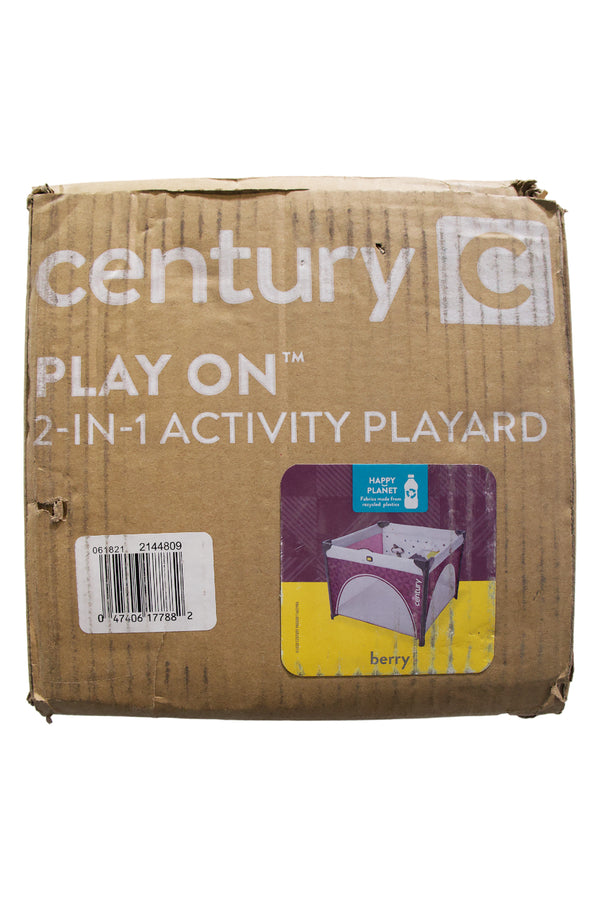 Century Play On 2-in-1 Activity Playard - Berry - 2021 - Factory Sealed - 3