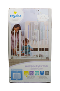 Regalo Wall Safe Extra Wide Safety Gate - White - 2