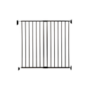 Regalo Extra Tall Top of Stairs Gate - Black - 1