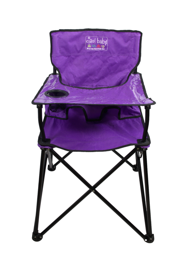Ciao Baby Portable High Chair - Purple - 2014 - Gently Used - 1