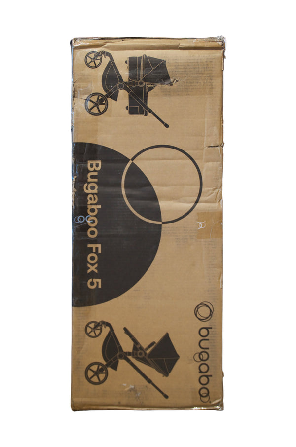 Bugaboo Fox 5 Complete Stroller - Black/Midnight Black-Misty White - 2