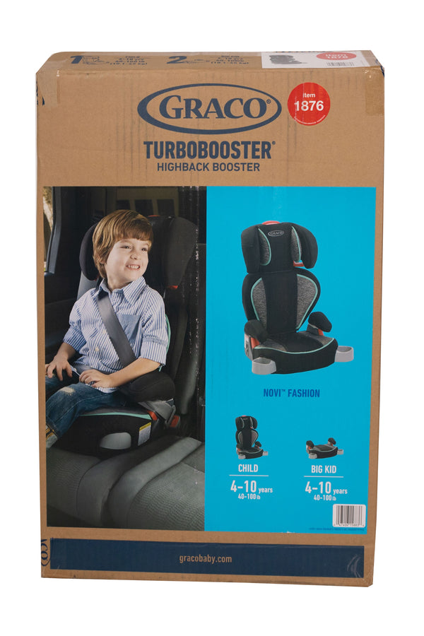 Graco TurboBooster Highback Booster Car Seat - Novi - 2022 - Open Box - 2