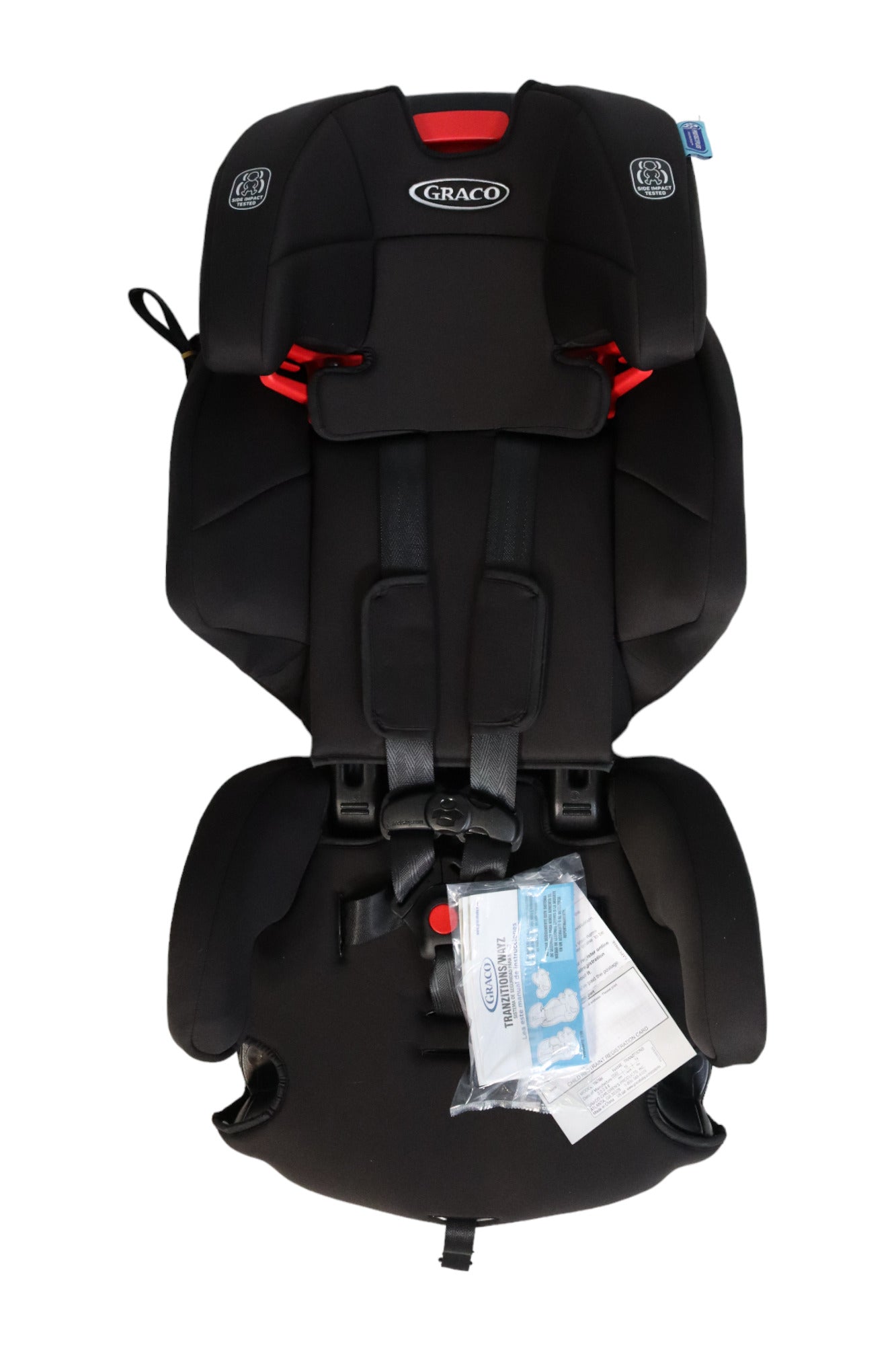 Graco Tranzitions 3-in-1 Harness Booster, Black