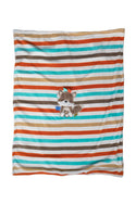 Taggies Baby Blanket - Striped Acorn - 1