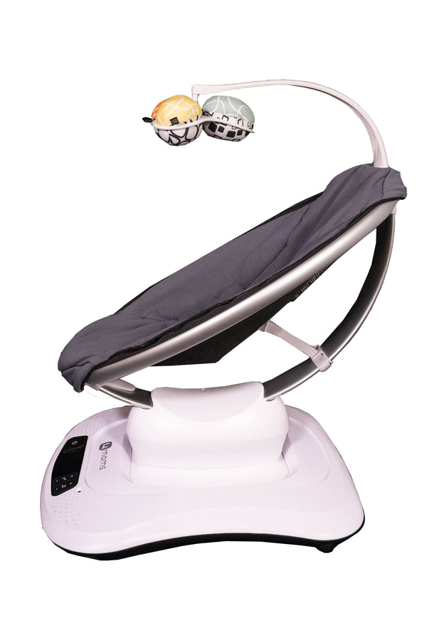4Moms mamaRoo4 Classic Multi-Motion Baby Swing with Strap Fastener - Dark grey cool mesh - Gently Used - 2