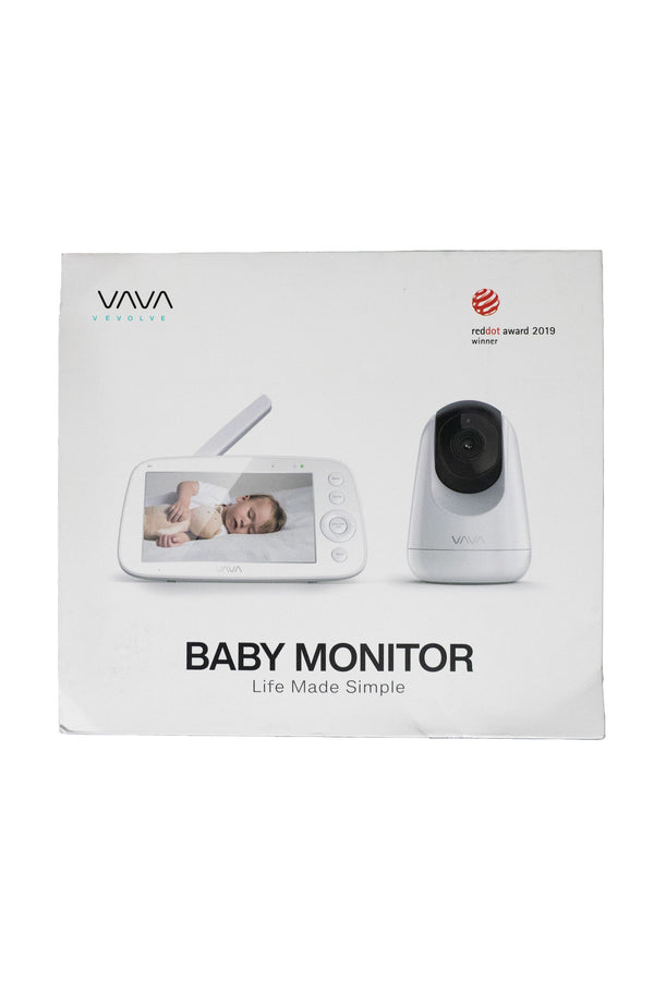 VAVA 720P Video Baby Monitor - White - Factory Sealed - 2