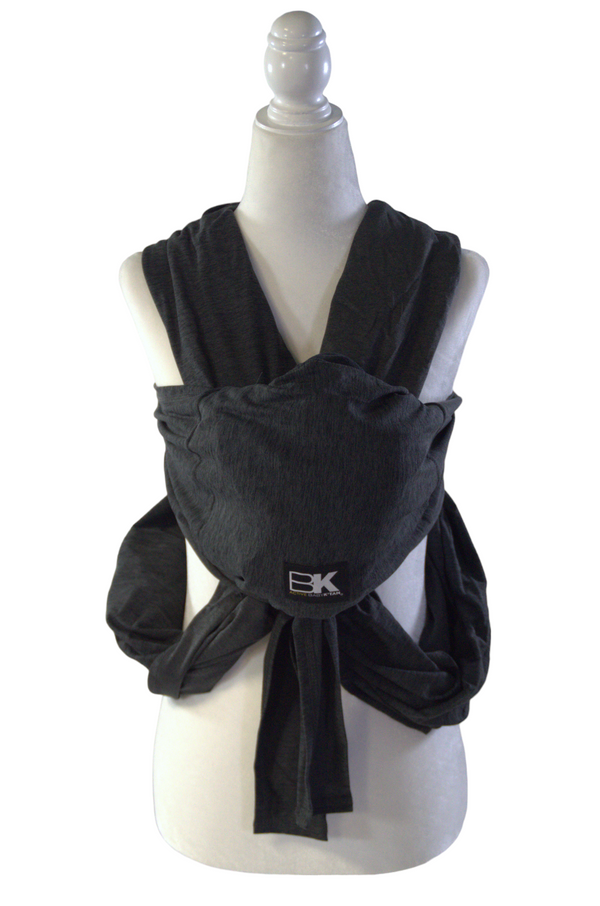 Baby K'tan Active Yoga Carrier - Heather Black - L - 13