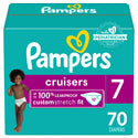 Pampers Cruisers - Size 7 - 70 Diapers - Open Box - 1