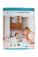 Summer Infant Multi-Use Decorative Extra Tall Walk-Thru Baby Gate - Bronze - Open Box - 2
