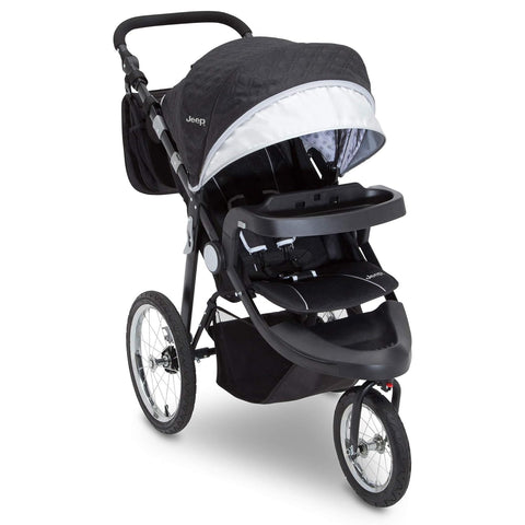 Delta Children Jeep Cross-Country Sport Plus Jogging Stroller  - Charcoal Galaxy