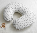 Boppy Original Support Nursing Pillow - Grey Brush Strokes - 1