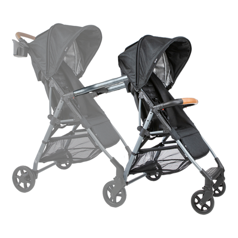 Buy luxe-black-with-old-logo Zoe The Tandemᵛ¹ Add-On Seat