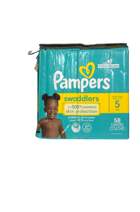 Pampers Swaddlers - Size 5 - 58 Diapers