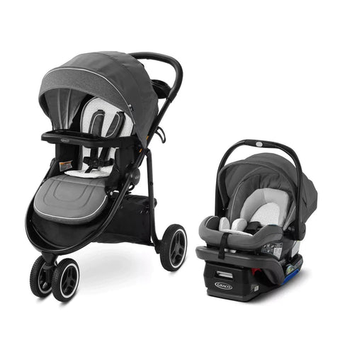 Graco Modes 3 Lite Platinum Travel System - Wit