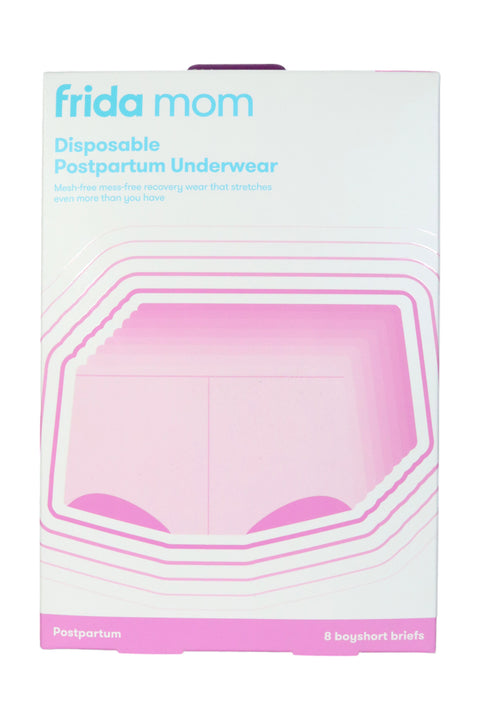 Frida Mom Boyshort Disposable Postpartum Underwear - Petite - Factory Sealed