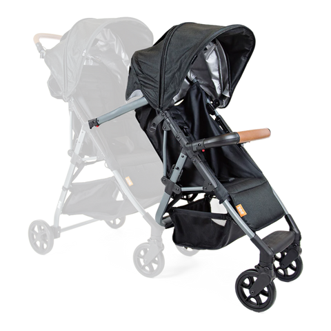Buy luxe-black Zoe The Tandemᵛ¹ Add-On Seat