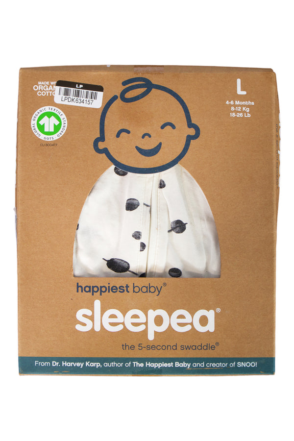 Happiest Baby Sleepea Swaddle - Ivory Planets - Large - Factory Sealed - 2