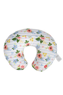 Boppy Original Support Nursing Pillow - Blue Pink Posy - Gently Used - 2