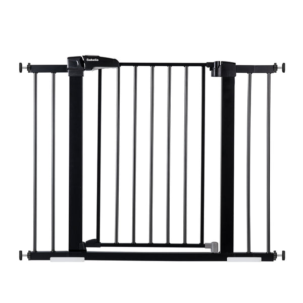 BABELIO 26-29 Inch Narrow Easy Install Baby Gate - Black - 1