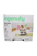 Ingenuity Baby Base 2-in-1 Seat - Cashmere - Like New - 1