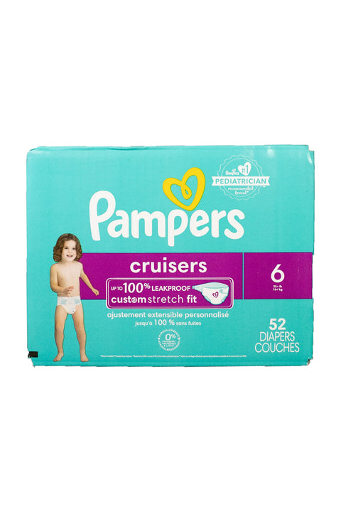 Pampers Cruisers - Size 6 - 52 Count