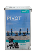 Evenflo Pivot Modular Travel System with LiteMax Infant Car Seat with Anti-Rebound Bar - Sandstone - 2