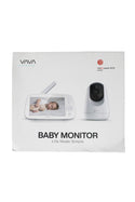 VAVA 720P Video Baby Monitor - White - Open Box - 2