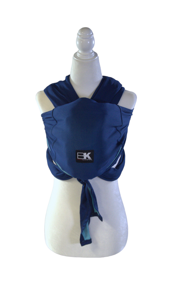 Baby K'tan Active Oasis Baby Carrier - Blue/Turquoise - M - 3