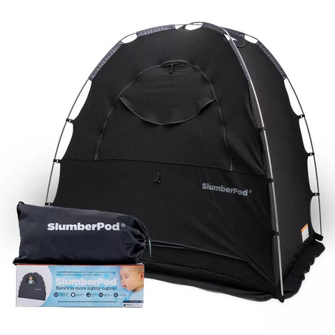 SlumberPod Portable Sleep Pod 3.0 - Black/Grey - Factory Sealed