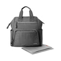 Skip Hop Mainframe Wide Open Backpack Diaper Bag - Charcoal - 1
