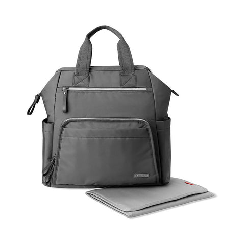 Skip Hop Mainframe Wide Open Backpack Diaper Bag - Charcoal
