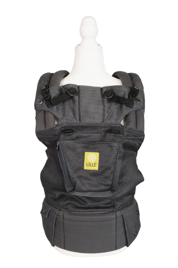 LÍLLÉbaby Complete Airflow Carrier - Charcoal - Gently Used - 1